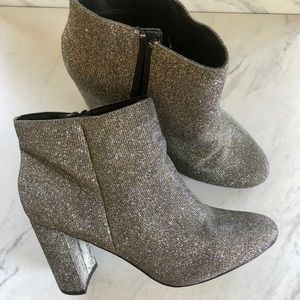 New Look Sparkly Booties / Size 9